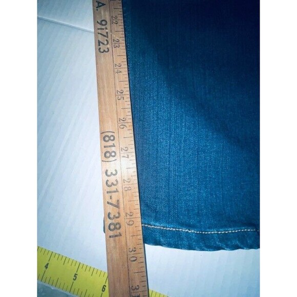 Paige Jeans Mens Size 32 Dark Blue Federal Slim Straight Soft Stretch Denim USA - Picture 8 of 14
